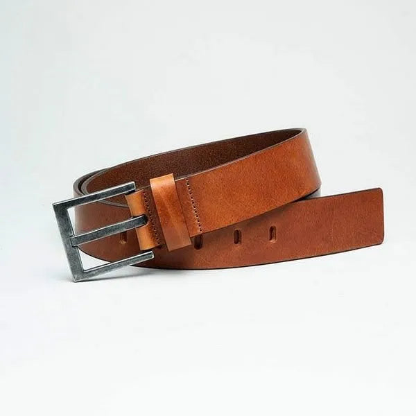 Ibex Brown Leather Belt