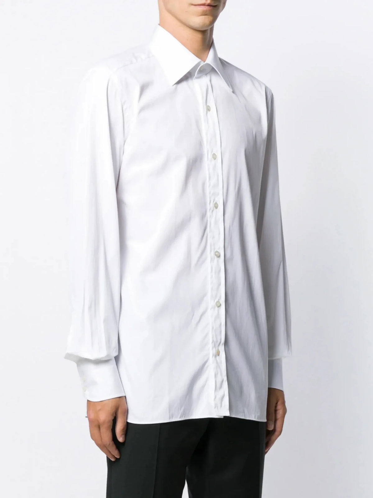 Slim-Fit White Shirt