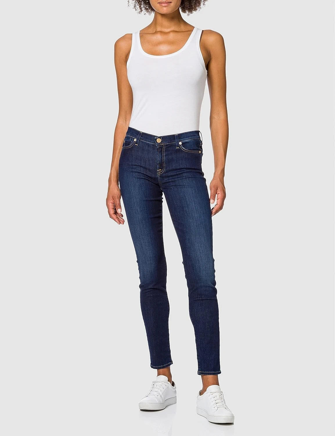 The Skinny Blue Jeans