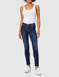 The Skinny Blue Jeans