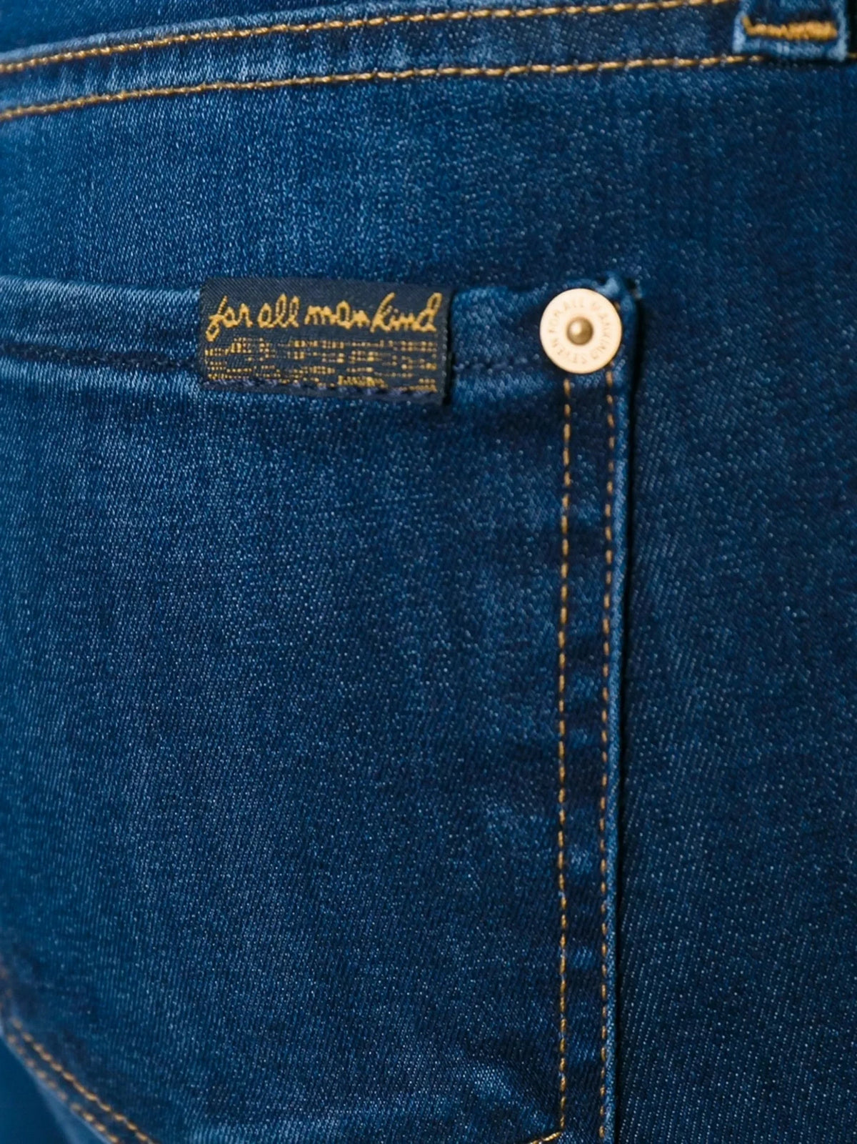 The Skinny Blue Jeans