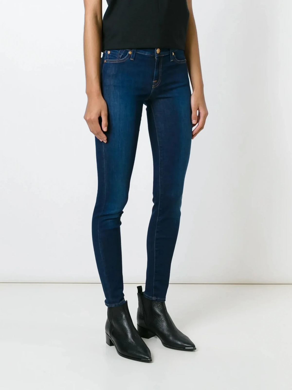 The Skinny Blue Jeans