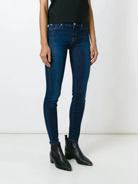 The Skinny Blue Jeans