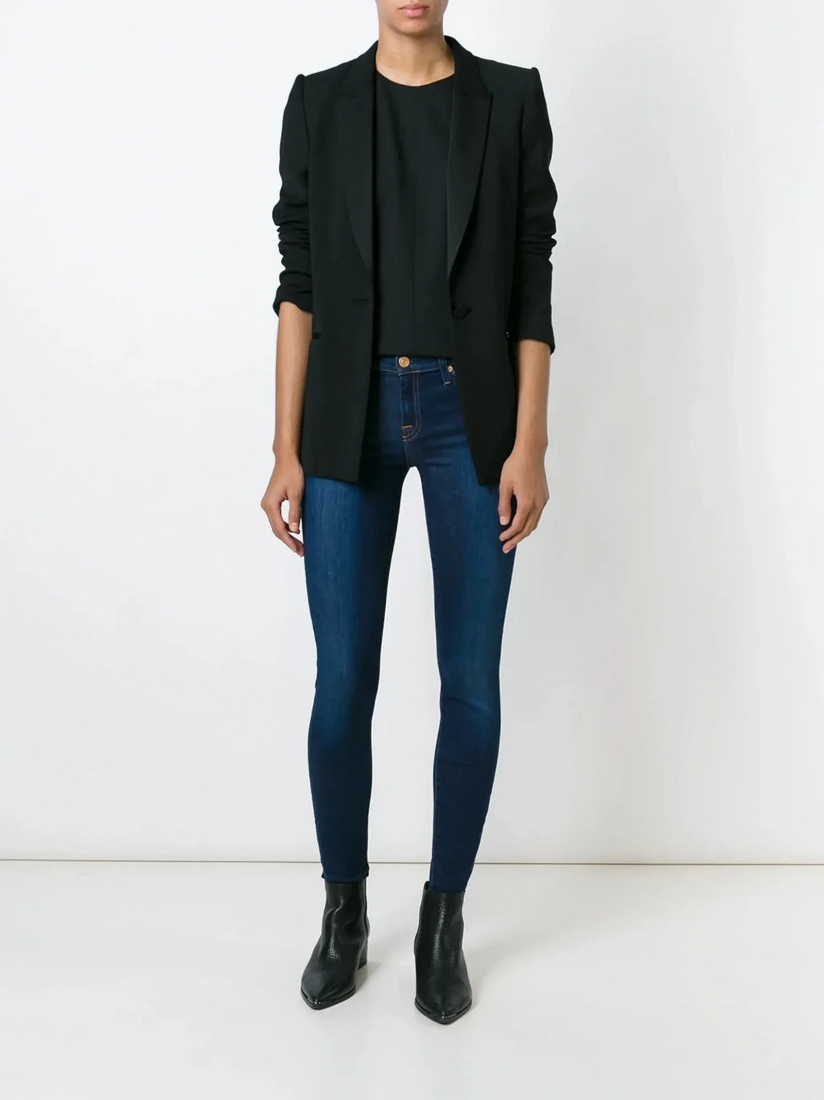 The Skinny Blue Jeans