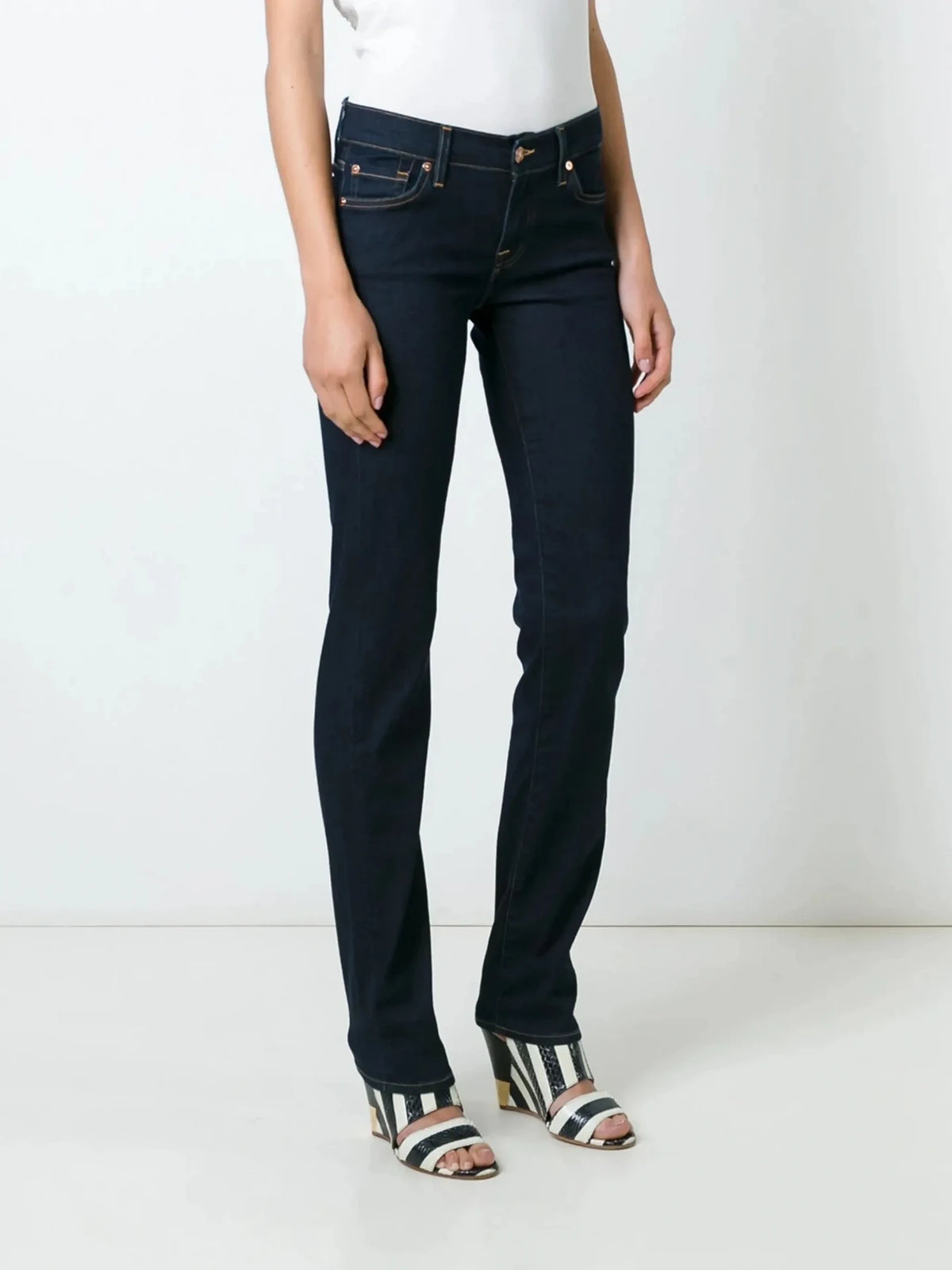 Roxanne Navy Blue Jeans