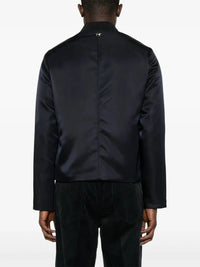 Zip-Up Blue Bomber Jacket