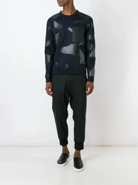 Camouflage Navy Blue Jumper
