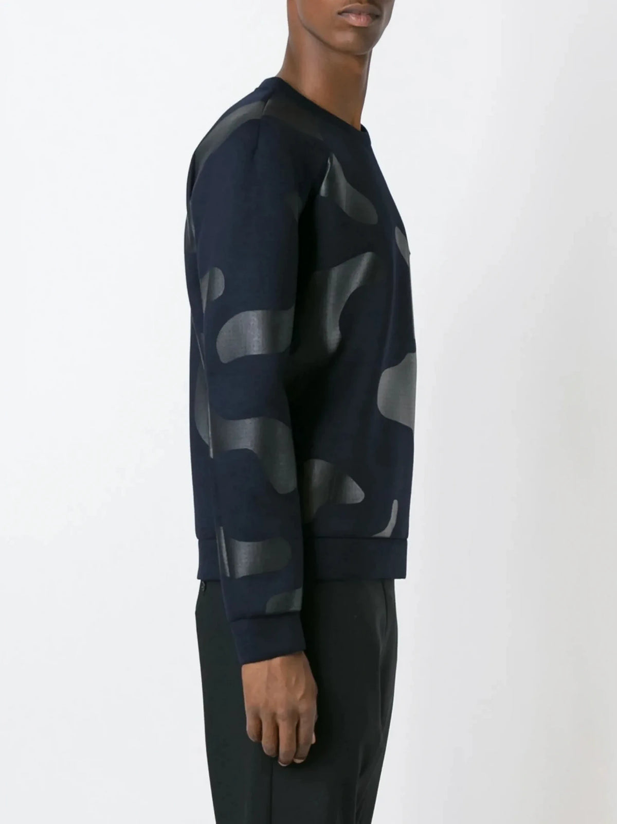 Camouflage Navy Blue Jumper