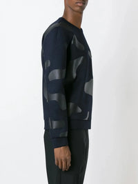 Camouflage Navy Blue Jumper