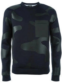 Camouflage Navy Blue Jumper
