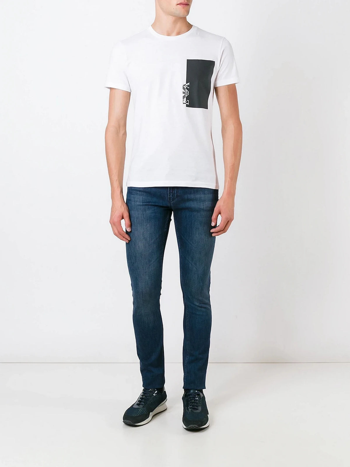 Logo Print White T-Shirt