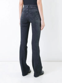 Flared Black Jeans