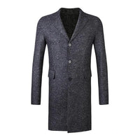 Bouclé Pressed Grey Coat