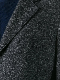 Bouclé Pressed Grey Coat