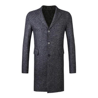 Bouclé Pressed Grey Coat