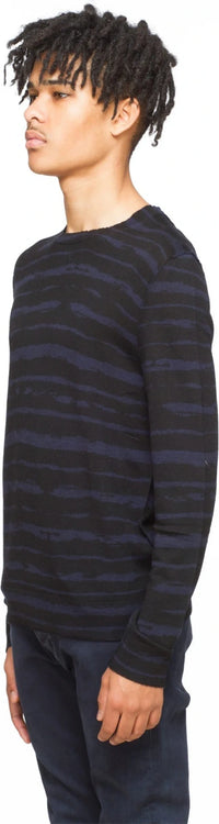 Jeremy Merino Navy Sweater