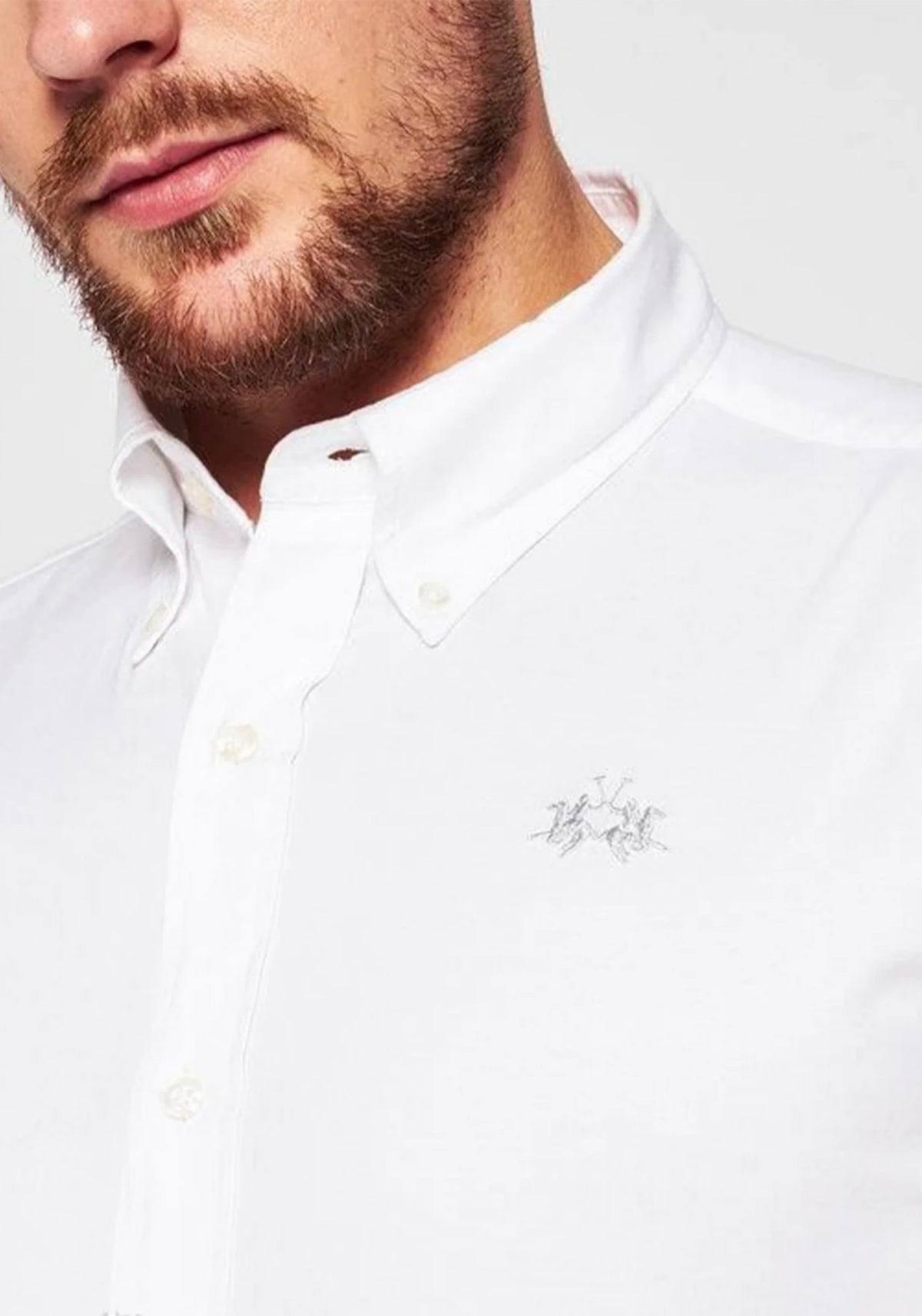 Slim Fit Oxford White Shirt