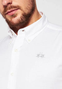 Slim Fit Oxford White Shirt