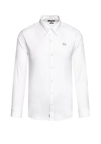 Slim Fit Oxford White Shirt