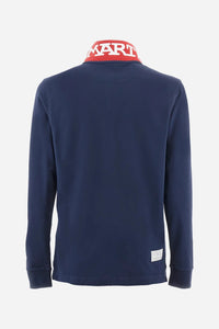 Regular-Fit Black Polo Shirt