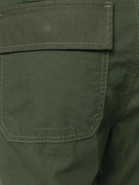 Utility Drawstring Green Trousers