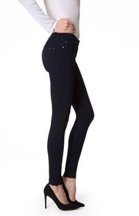 High Waist Skinny Silver Jeans