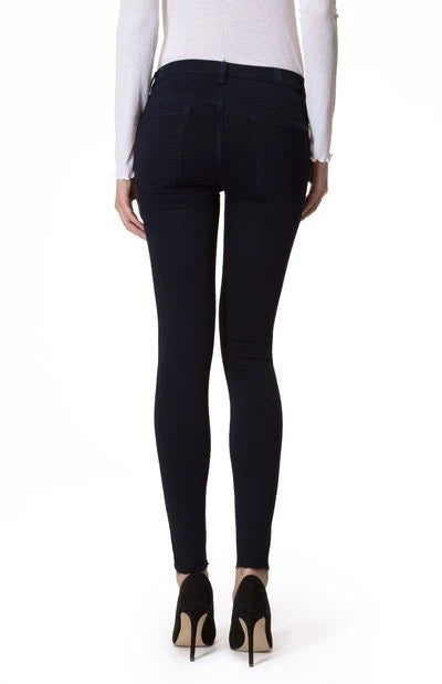 High Waist Skinny Silver Jeans