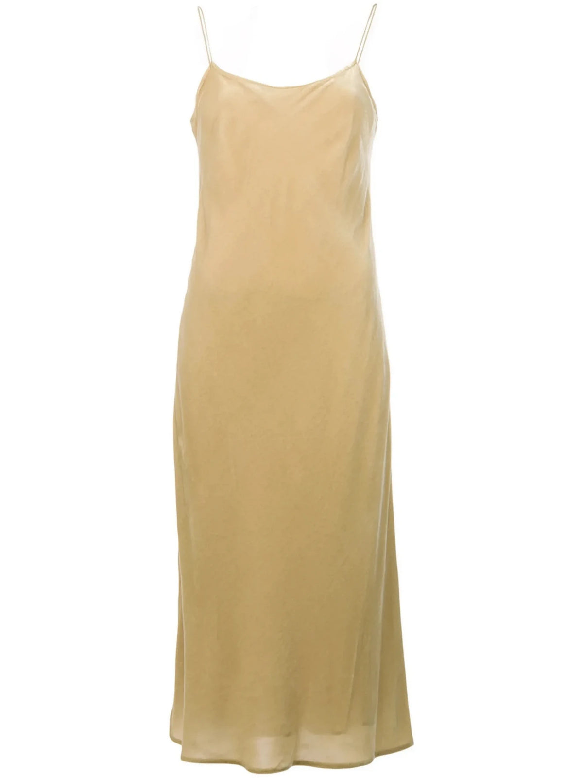 Velvet Gold Cami Dress