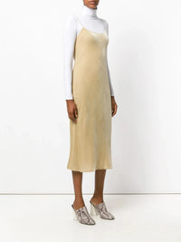 Velvet Gold Cami Dress