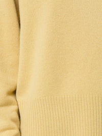 Boatneck Yellow Pullover