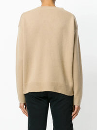 Lace-Up Cashmere Green Sweater