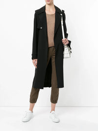 Vince Brown Crop Tank