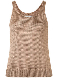Vince Brown Crop Tank