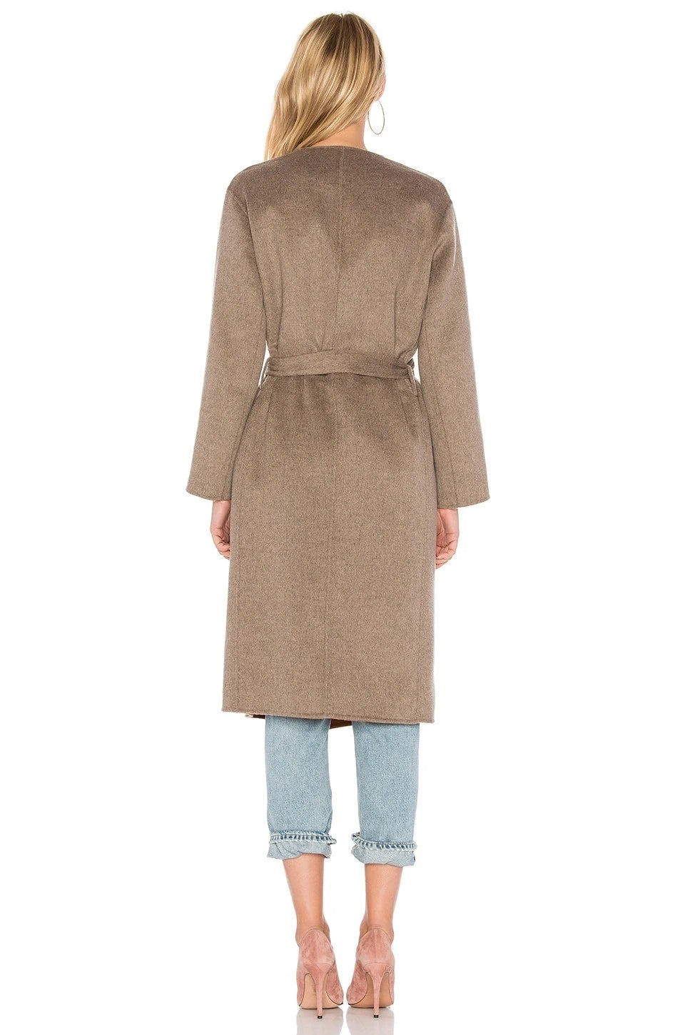 Reversible Belted Brown Coat