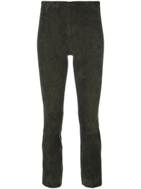 Lambskin Grey Leggings