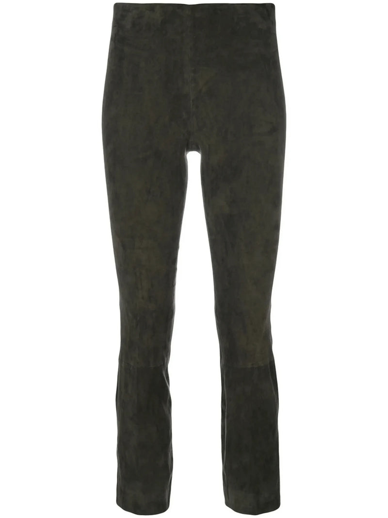 Lambskin Grey Leggings