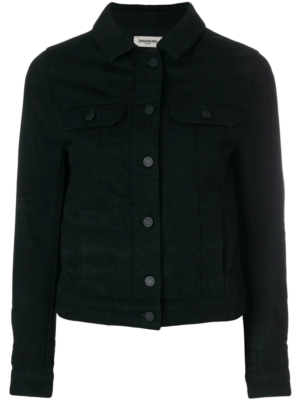 Kioky Black Denim Jacket