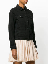 Kioky Black Denim Jacket