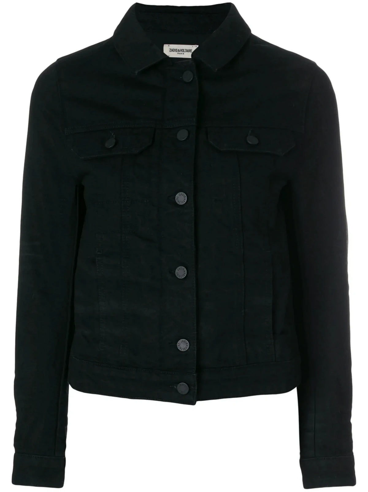 Kioky Black Denim Jacket