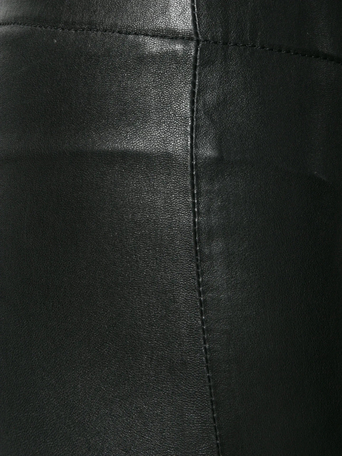 Pharel Black Leather Leggings