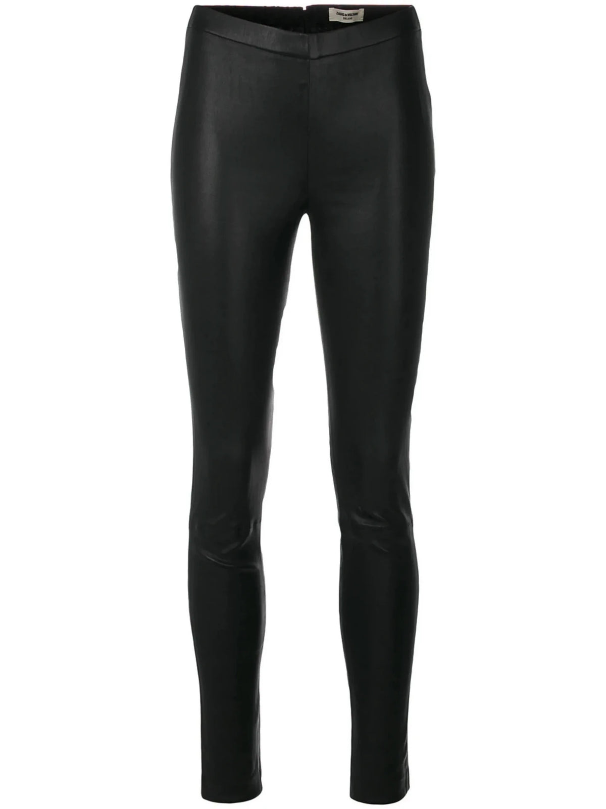 Pharel Black Leather Leggings