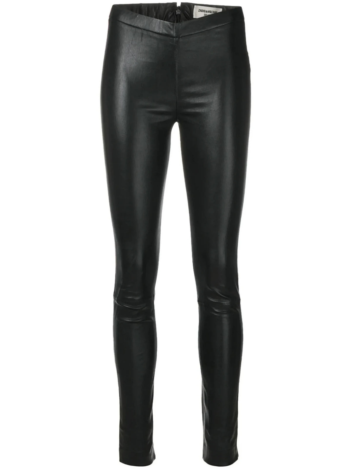 Pharel Black Leather Leggings