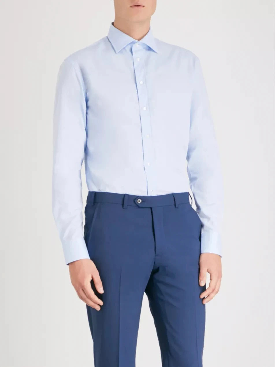 Modern-Fit White Shirt