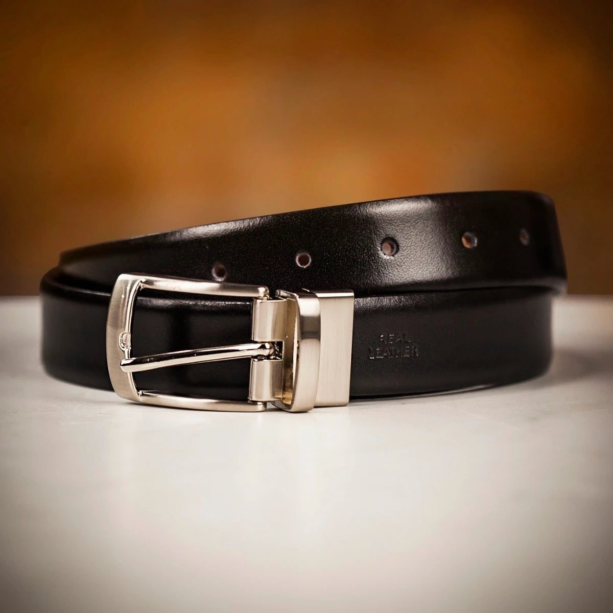 Feather Edge Black/Brown Belt