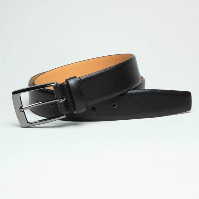 Ibex Leather Black Belt