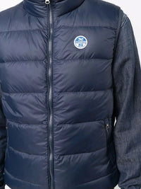 Reversible Navy Blue Vest