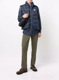 Reversible Navy Blue Vest