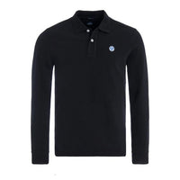 Long Sleeve Black Polo