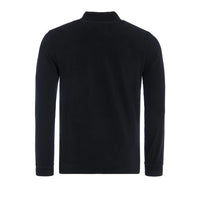 Long Sleeve Black Polo