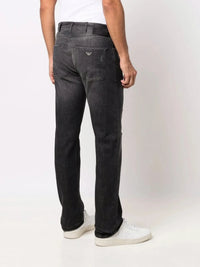 Logo-Plaque Grey Trousers